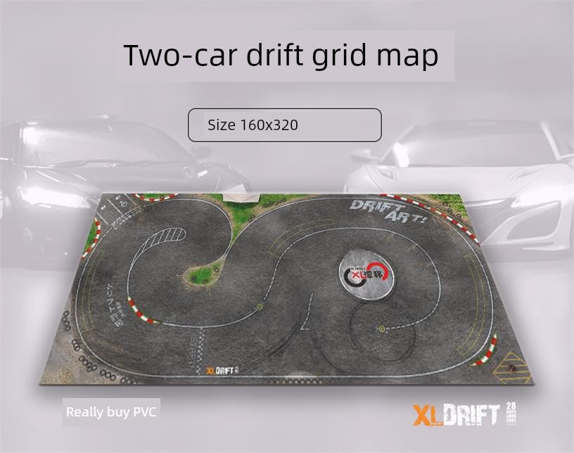 Professional Mini Drift Track - Jingshang Artificial Racing Map