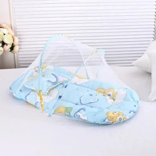 Portable Pressure-Resistant Folding Crib for Newborns - Travel-Friendly Bionic Design - Lacatang Shop