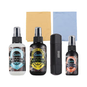 GUITTO Guitar Cleaning Care Kit: 120ml Fretboard Lemon Oil, 50ml Anti-Rust Care Oil, 120ml Guitar Cleaning and Polishing Agent