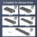 Diagram featuring five Lacatang Shop cooling fan models for aquariums, labeled from "2 fan" to "6 fan," designed in Mainland China, each with a height of 13mm.