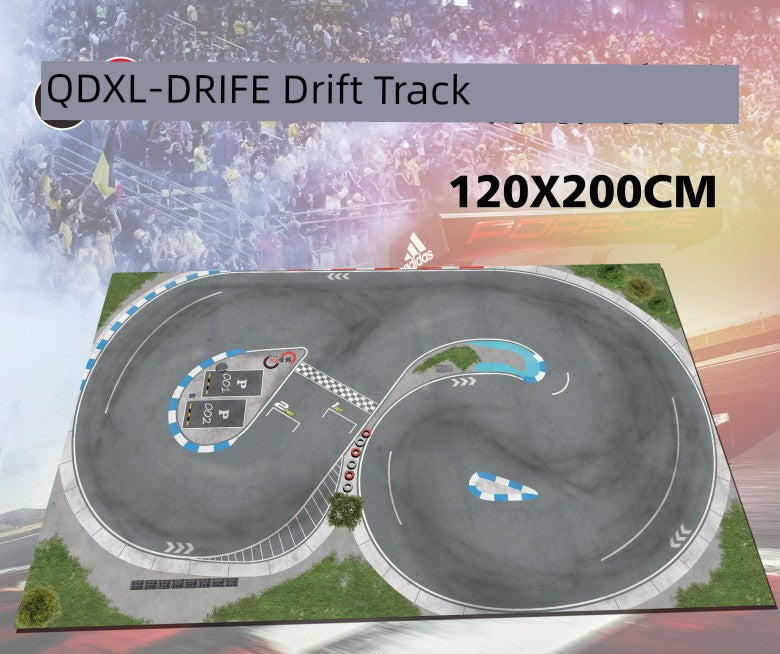 Jingshang Miniature Drift Racing Track Professional Artificial Map