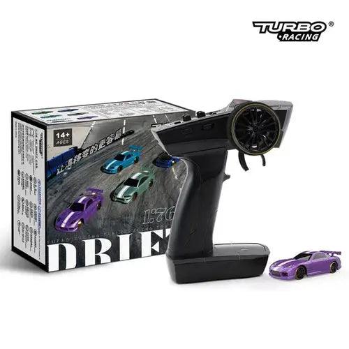 Turbo Racing 1:76 C64 C73 C72 C74 Drift RC Car With Gyro Radio Full - Lacatang Shop