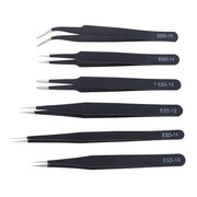 6Pcs Anti-static ESD Stainless Steel Tweezers Maintenance Tool 6Pcs Anti-static ESD Stainless Steel Tweezers Maintenance Tool -  Other AliExpress Lacatang Shop 