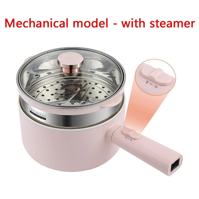 DMWD 1.8/2.5L Household Cooking Pot Electric Rice Cooker Mini Hot Pot Food Steamer Porridge Soup Pot Breakfast Maker Frying Pan - Lacatang Shop