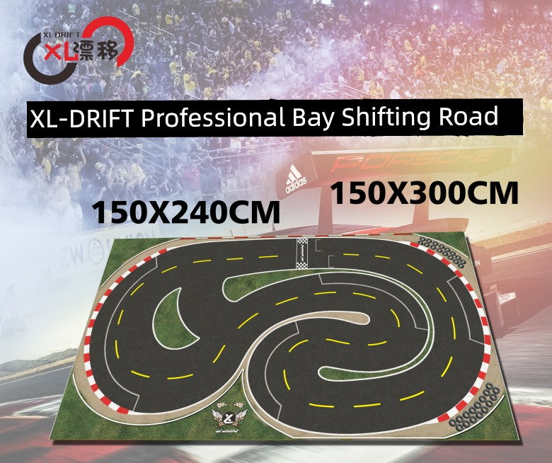 Jingshang Miniature Drift Racing Track Professional Artificial Terrain