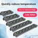 Green-bladed cooling fans are showcased on a blue background with text: "Quickly reduce temperature" and "High air volume, low noise." Available from Lacatang Shop, a leading brand from Mainland China.