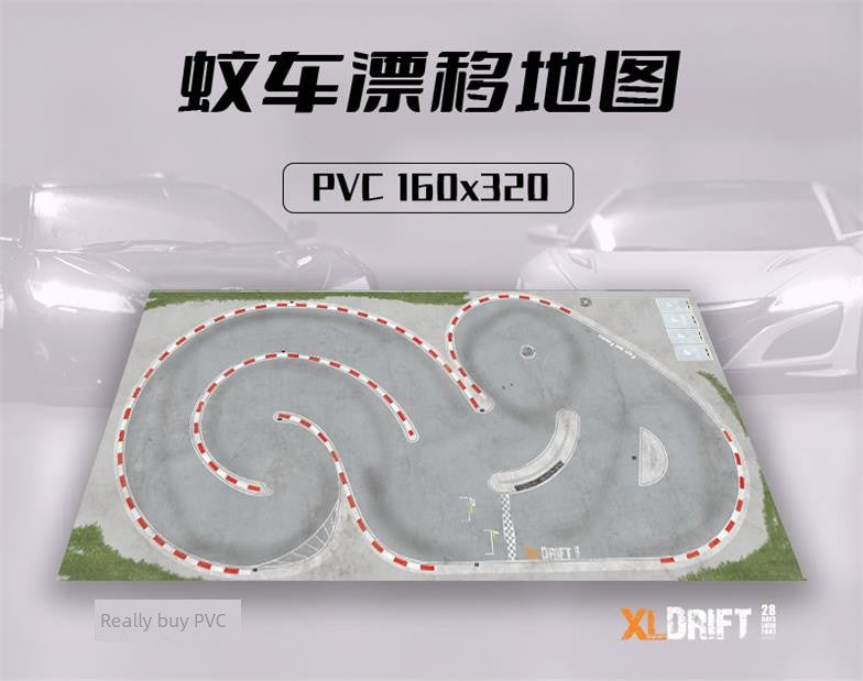 Jingshang Miniature Drift Racing Track Professional Artificial Map