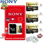 SONY Micro SD TF Card Mini 1TB - High Speed Memory Card by Sony Hot Store