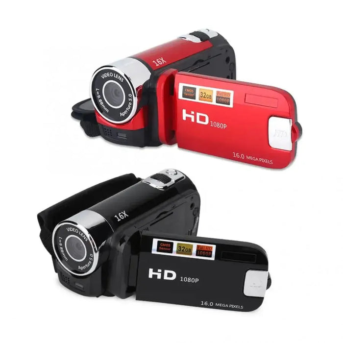 Mini Children's Digital Camera 270 Degree Rotation Screen HD 2MP Kids Birthday Christmas Gift Portable Photo Video Camcorder