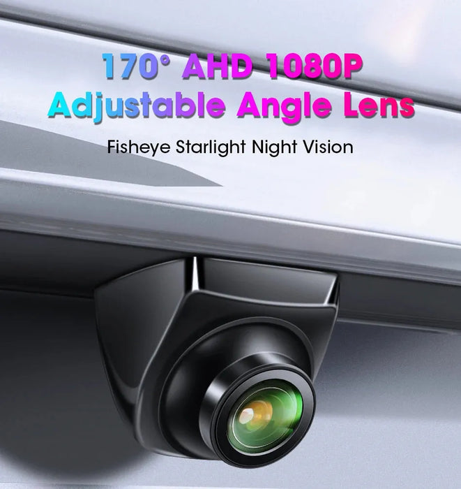 Develuck HD 1080P 170° Fisheye Night Vision Car Rear View Camera - Waterproof AHD CVBS Universal Reverse Lens - Lacatang Shop