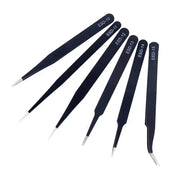 6Pcs Anti-static ESD Stainless Steel Tweezers Maintenance Tool 6Pcs Anti-static ESD Stainless Steel Tweezers Maintenance Tool -  Other AliExpress Lacatang Shop 