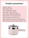 DMWD 1.8/2.5L Household Cooking Pot Electric Rice Cooker Mini Hot Pot Food Steamer Porridge Soup Pot Breakfast Maker Frying Pan - Lacatang Shop