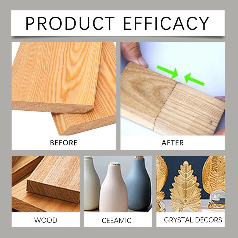 High Strength Oily Glue Universal Super Adhesive for Ceramics, Glass, Metal, Rubber, Plastic, and Wood