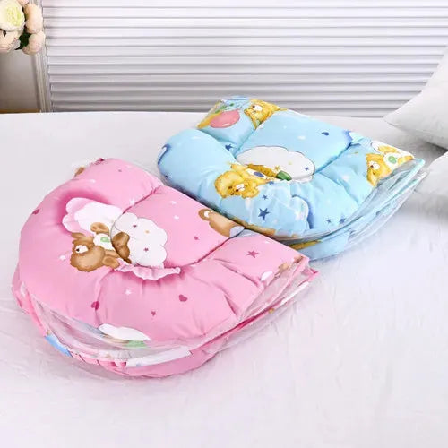 Portable Folding Bionic Crib for Newborns - Pressure-Proof Travel Bed - Lacatang Shop