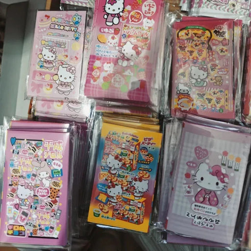 Kawaii Hello Kitty Sealing Stickers - Cute Anime Sanrio Packaging Décor for Ages 8+ - Lacatang Shop