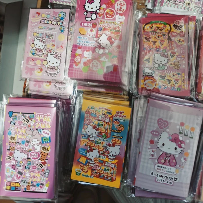 Kawaii Hello Kitty Sealing Stickers - Cute Anime Sanrio Packaging Décor for Ages 8+ - Lacatang Shop