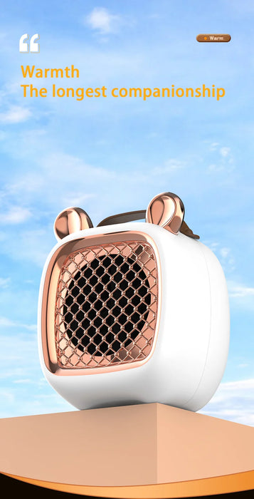 Electric Heater Mini Portable Intelligent Air Heater Reduced Wind Noise Home Heating Warmer Fan Intelligent Constant Temperature Mini Electric Heater: Portable, Quiet, Smart Home Heating Solution  Lacatang Shop Lacatang Shop 