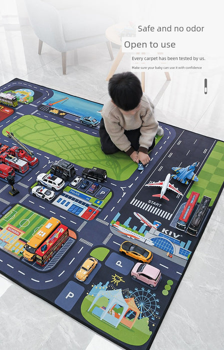 Carway Kids Play Mat Carpet for Home Parking Area