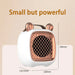 Electric Heater Mini Portable Intelligent Air Heater Reduced Wind Noise Home Heating Warmer Fan Intelligent Constant Temperature Mini Electric Heater: Portable, Quiet, Smart Home Heating Solution  Lacatang Shop Lacatang Shop 