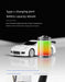 A promotional image featuring the JDM Racing Miniature Toy Remote Control Sports Car by Lacatang Shop. The main section highlights a toy car and a battery icon indicating charge level, with text detailing a 40mAh battery capacity and 30 minutes of charging time. Below, two images showcase various charging methods for remote control devices.