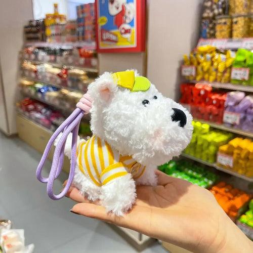 Cute Kawaii Plush Puppy Doll Toys Keychian Cartoon Bag Pendant Charms - Lacatang Shop