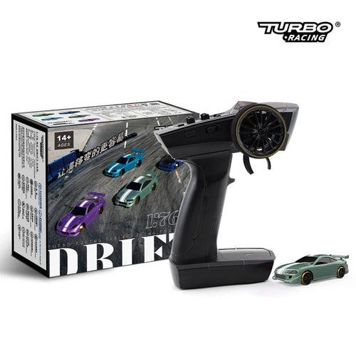 Turbo Racing 1:76 C64 C73 C72 C74 Drift RC Car With Gyro Radio Full - Lacatang Shop