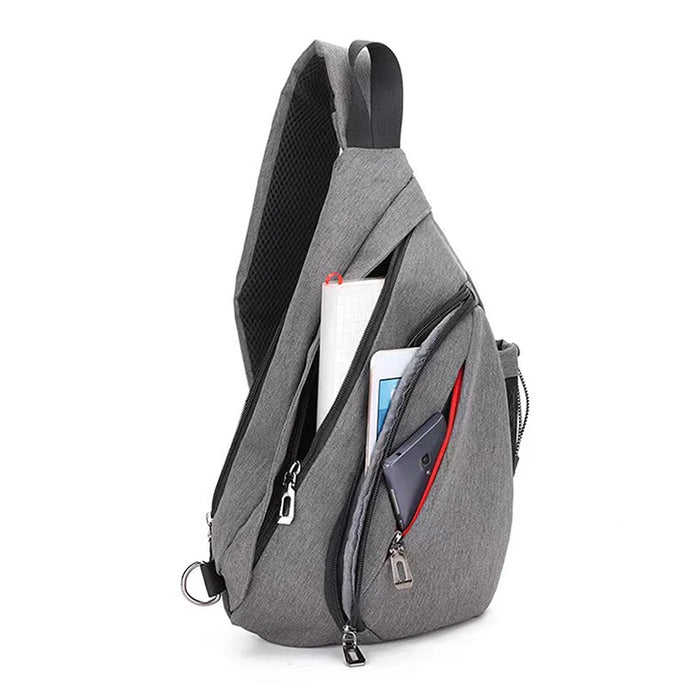 Men's Chest Bag Leisure Sports Storage Bag Outdoor Travel Large Capacity Versatile Crossbody Bag Backpack Men's Chest Bag Leisure Sports Storage Bag Outdoor Travel Large   Lacatang Shop Lacatang Shop 