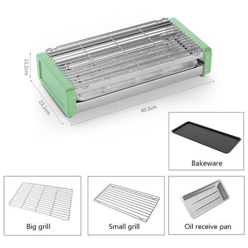 DMWD Household Baking Pan Electric Grill Barbecue Oven Cooking Machine - Lacatang Shop