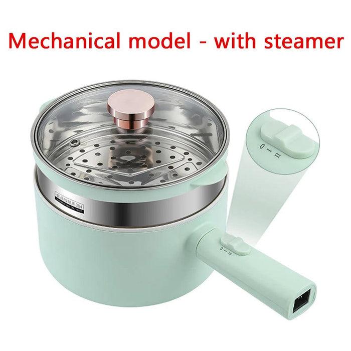 DMWD 1.8/2.5L Household Cooking Pot Electric Rice Cooker Mini Hot Pot Food Steamer Porridge Soup Pot Breakfast Maker Frying Pan - Lacatang Shop