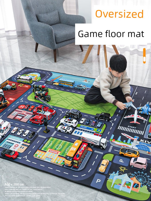 Carway Kids Play Mat Carpet for Home Parking Area