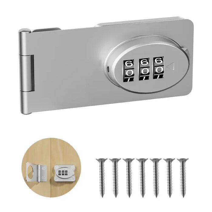 Child Safety Refrigerator and Cabinet Lock - Metal Drawer Security Lock for Homes