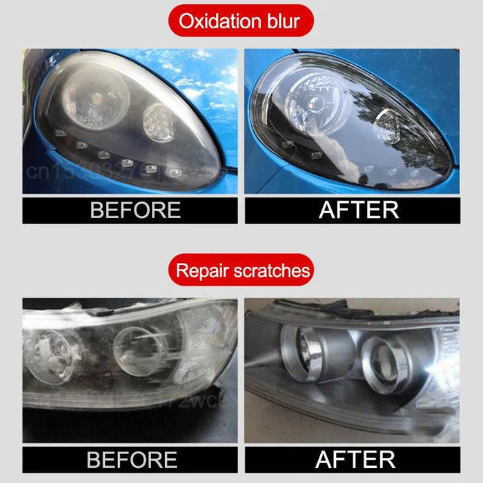 Car Light Restorative Liquid Removing Oxidation Dirt Portable - Lacatang Shop