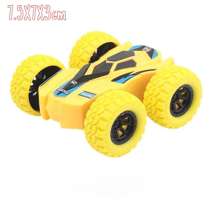 Toys Car Four-wheel Drive Off-road Vehicle Stunt Dump Cars Double-Side Inertia Car Boy Toy Car Pull Back Kids Toy Gift - Lacatang Shop