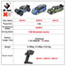 A comparison chart for Lacatang Shop's three WLtoys RC car models (284131, 284161, and 284010) highlights their detailed specs, including precise scales like the 1:28 scale, maximum speeds of up to 30KM/H, types of brushed motors, lithium battery specifications, usage times, weights, and also features an image of a remote control.