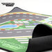 Large 160x90cm Portable Turbo Racing Track Mat for 1:76 RC Mini Cars - DIY-Friendly and High Grip Surface - Lacatang Shop