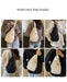 Droplet Shaped Nylon Waterproof Unisex Chest Bag Women Sport Phone Crossbody Bag Men Cycling Portable Versatile Shoulder Bag Droplet Shaped Nylon Waterproof Unisex Chest Bag Women Sport Phone   Lacatang Shop Lacatang Shop 