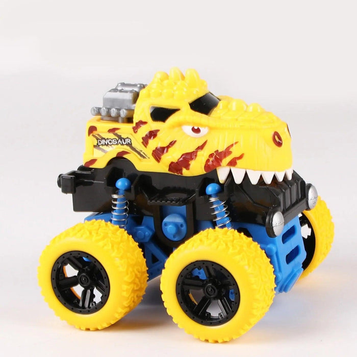 Dinosaur Car Model Children'S Toys Puzzle Inertial Car Inertial Four-Wheel Drive Off-Road Vehicle - Lacatang Shop