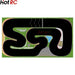 Large 160x90cm Portable Turbo Racing Track Mat for 1:76 RC Mini Cars - DIY-Friendly and High Grip Surface - Lacatang Shop