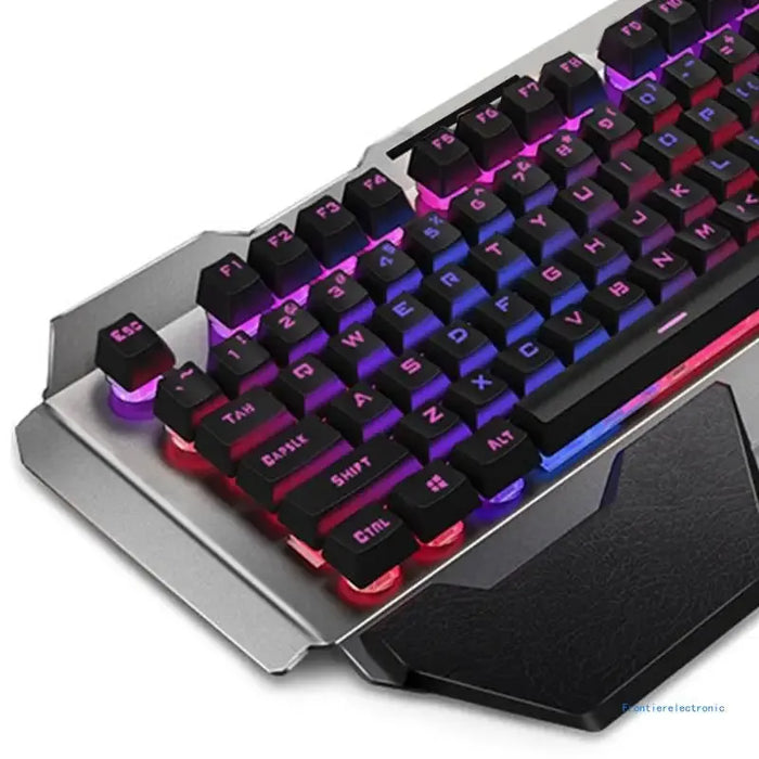 Wireless Keyboard and Mouse Set RGB Backlit 4-Gear 800-2400DPI Adjustable Gaming DropShipping