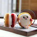 Hamburg Hot Dog Fries Bread Drumsticks Plush Pendant Keychain Creative Cartoon Bag Decoration Car Key Accessories For Girl Gift - Lacatang Shop