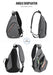 Mixi Men One Shoulder Backpack Women Sling Bag Crossbody USB Boys Cycling Sports Travel Versatile Fashion Student School Mixi Men One Shoulder Backpack for On-the-Go Travel and Fashionable School Style  Lacatang Shop Lacatang Shop 