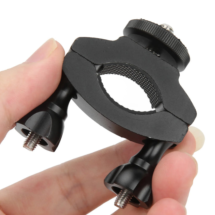 Bicycle Camera Clip 1/4 in Motorcycle Tripod Clamp Holder for Bicycle Motorbike Sports Camera new