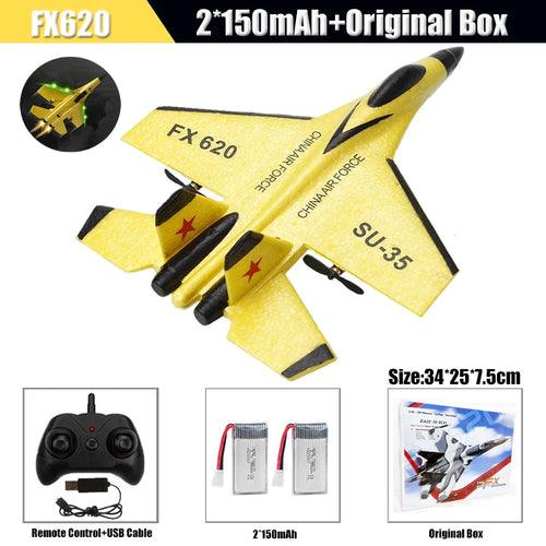 RC Foam Aircraft SU-35 Plane 2.4G Radio Control Glider Remote Control - Lacatang Shop