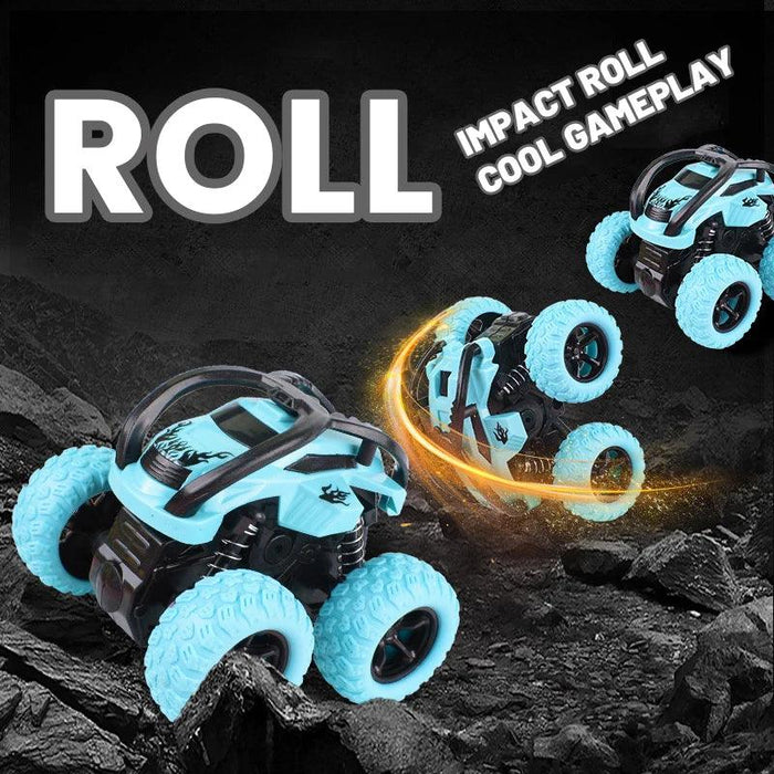 Off-Road Car Toys Rotate Toy Vehicles Inertial Four-wheel Drive Stunt Pull Back Toy Car Off-road Vehicle Children's Toy Car Gift - Lacatang Shop