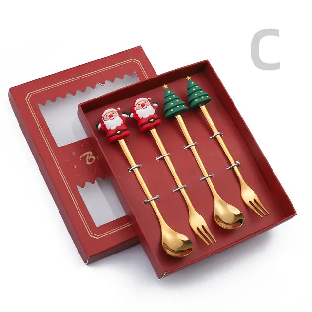 Festive Holiday Dining Cutlery Collection