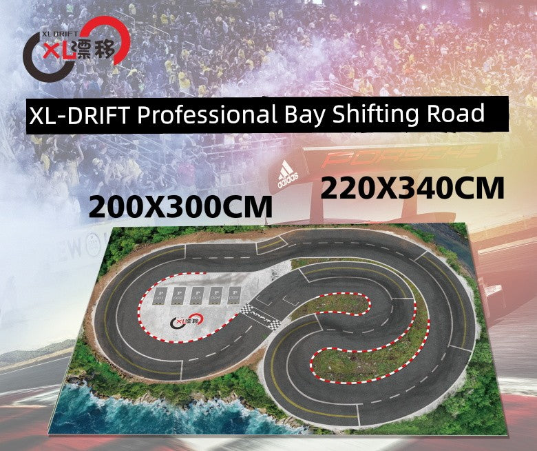 Jingshang Miniature Drift Racing Track Professional Artificial Terrain