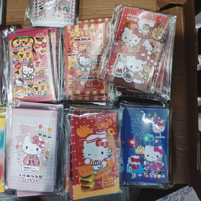 Hello Kitty Sealing Stickers Anime Kawaii Sanrio Sticker Handbook Material Cartoon Cute Packaging Decoration Kitty Cat Sticker - Lacatang Shop