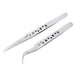 Industrial Tweezers Electronics Anti-static Curved Straight Tip - Lacatang Shop