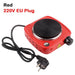 110V Mini Electric Stove Portable Tea Warmer Coffee Milk Heater Stove - Lacatang Shop