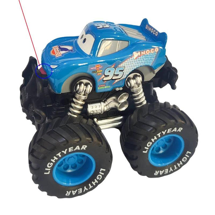 Disney Pixar Cars Lightning McQueen Four Wheel Drive Racing Car Toys Mater Inertial Off-road Vehicle Cars Kids Christmas Gifts - Lacatang Shop